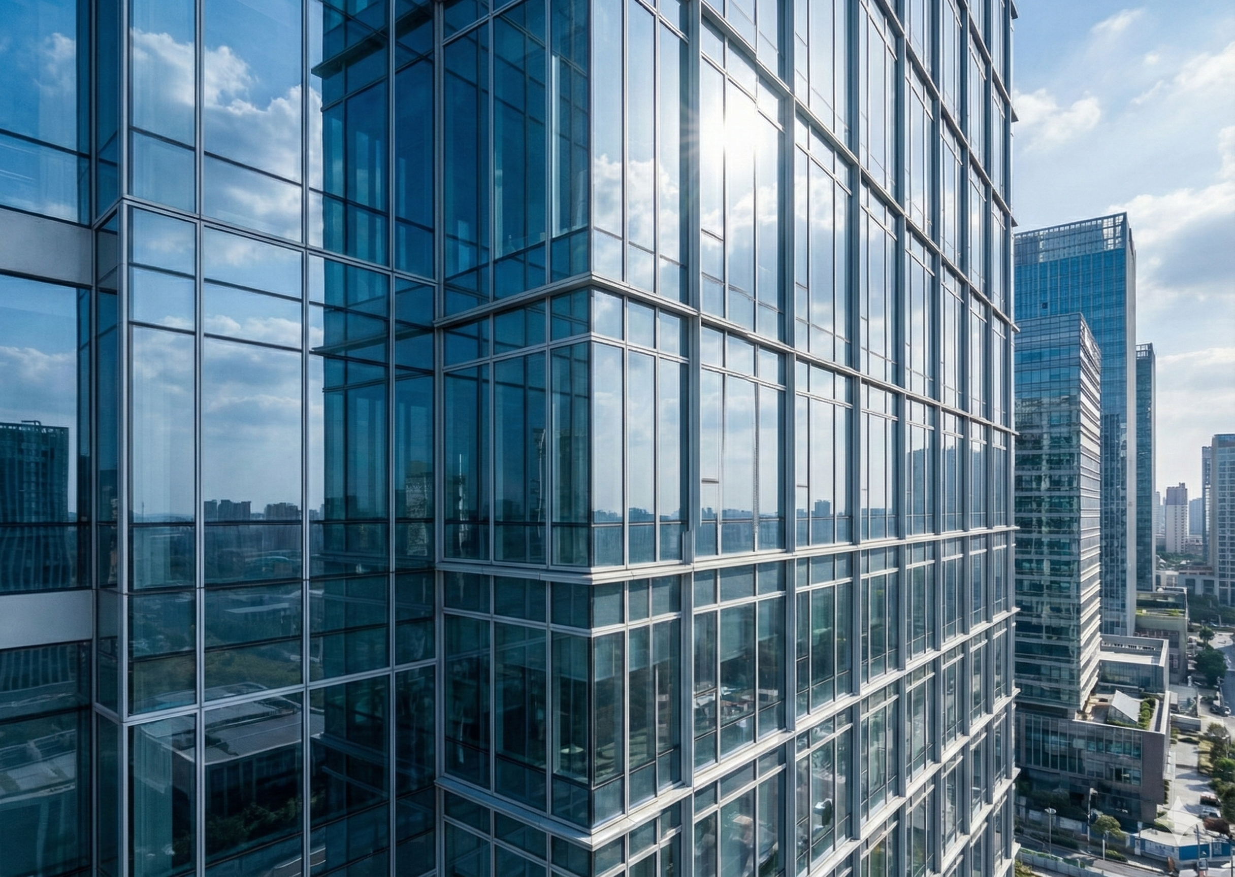 קירות מסך (Curtain Wall): המדריך לתכנון חזית זכוכית מודרנית